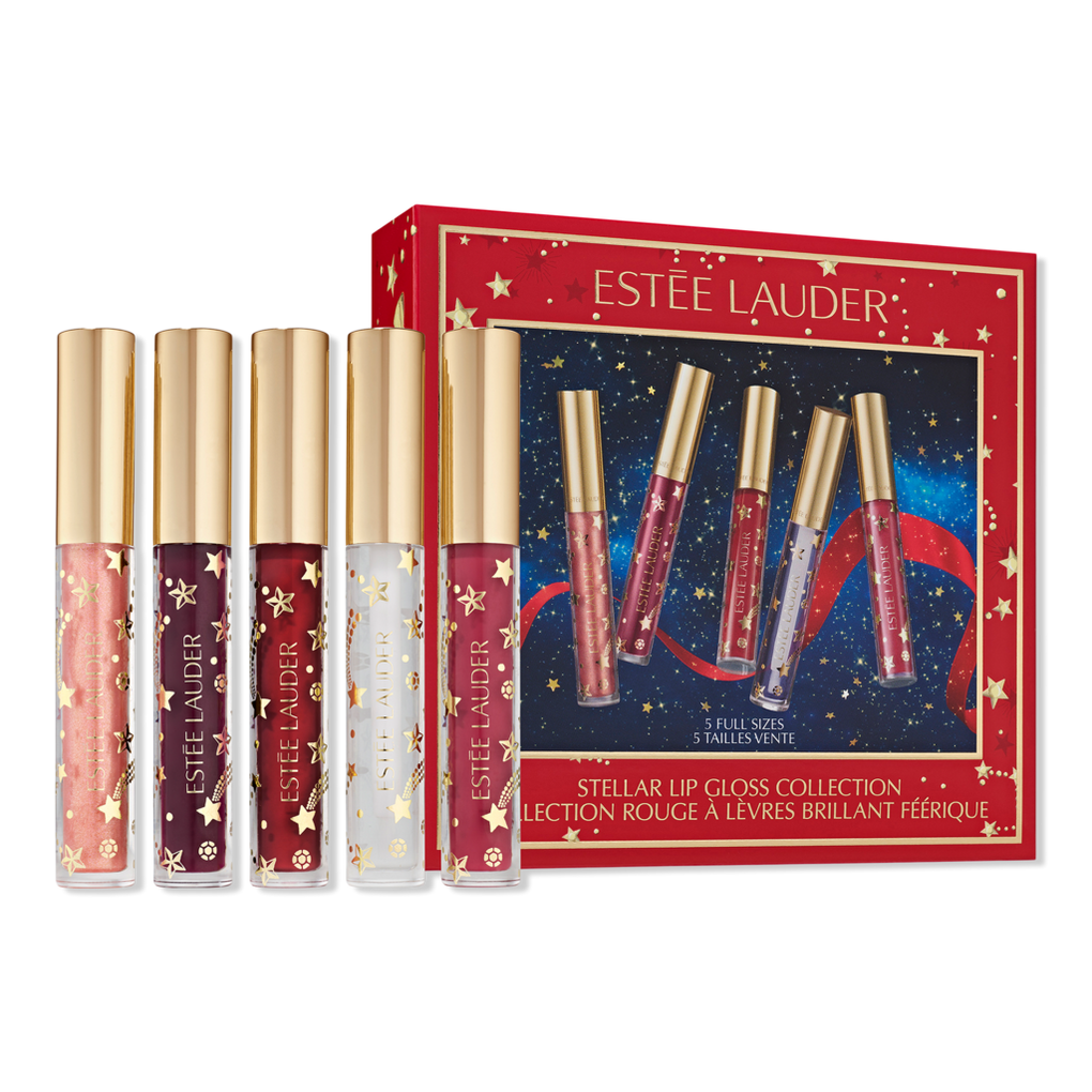 Stellar Lip Gloss Collection Holiday Makeup Gift Set - Estée