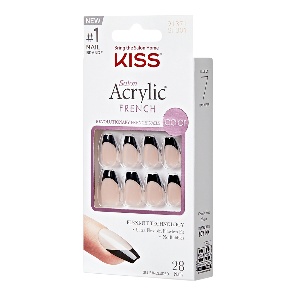 Kiss french store acrylic nails