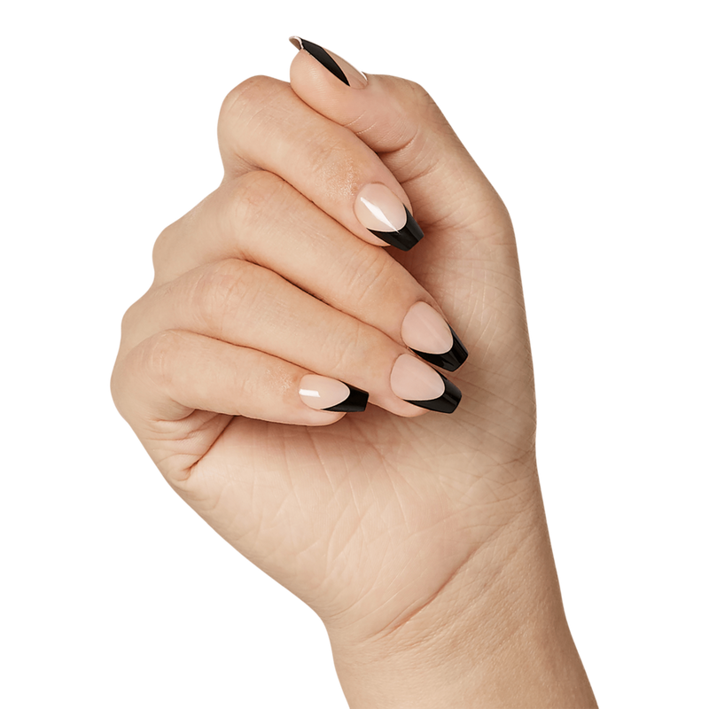 Kiss Salon Acrylic French Color Press On Nails #5