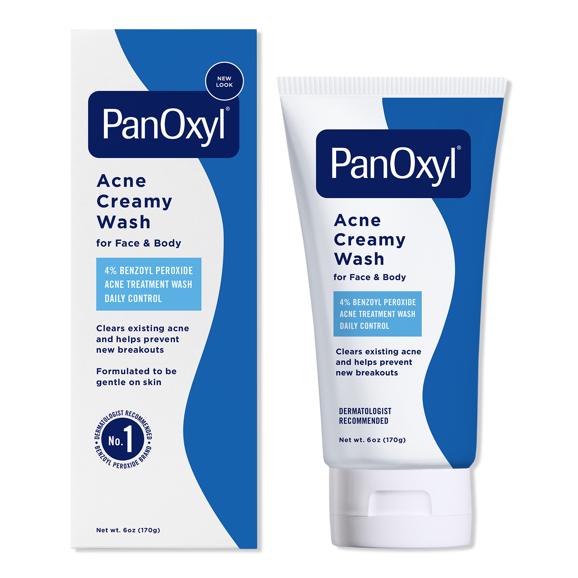 PanOxyl Acne Creamy Wash with 4% Benzoyl Peroxide #1