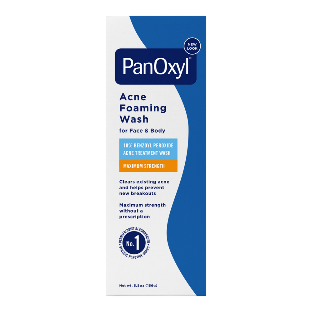 Acne Foaming Wash with 10% Benzoyl Peroxide