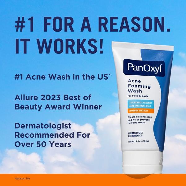 PanOxyl Acne Foaming Wash with 10% Benzoyl Peroxide #4