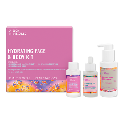 Good Molecules Hydrating Face & Body Kit