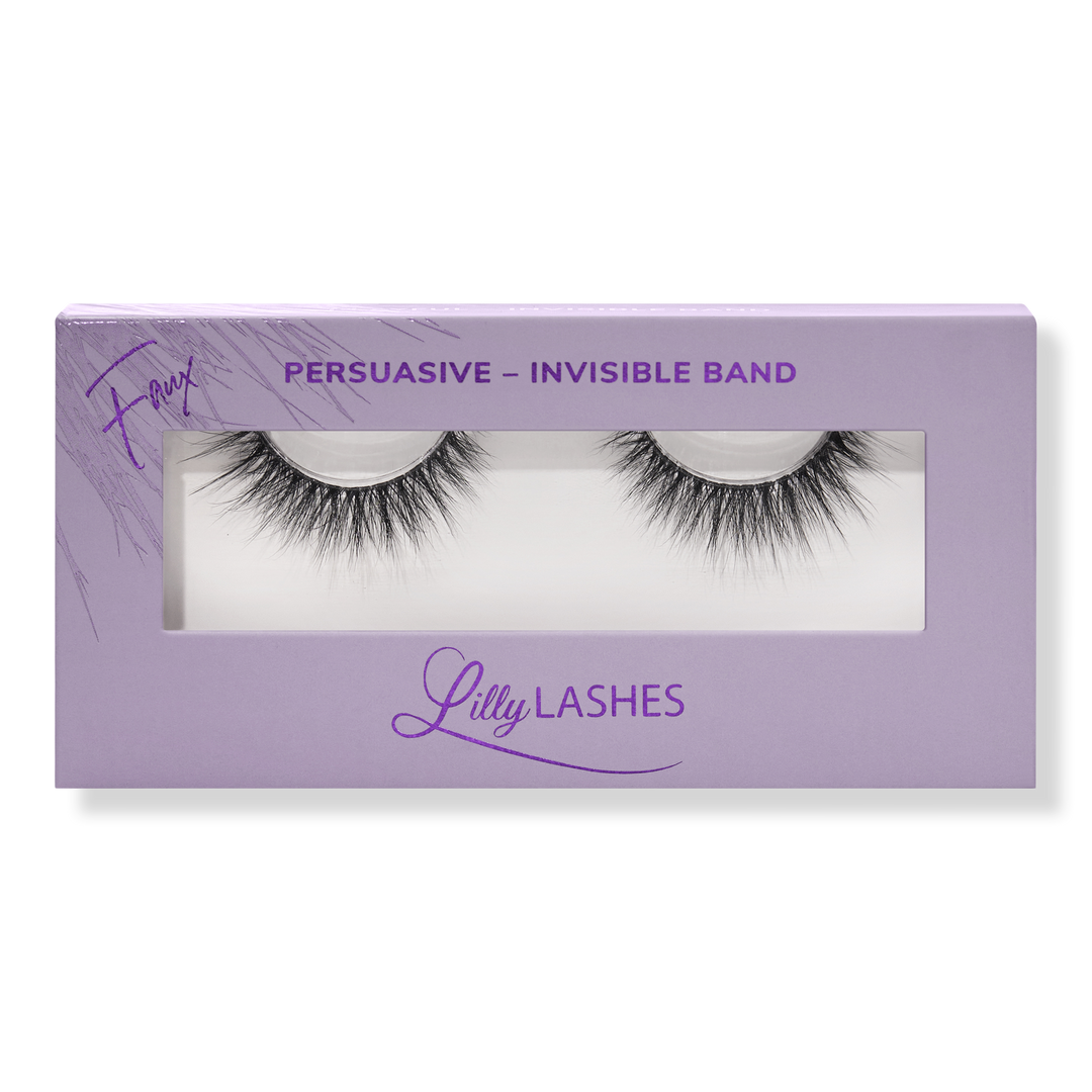 Lilly Lashes Persuasive 3D Faux Mink Sheer Band Lashes #1