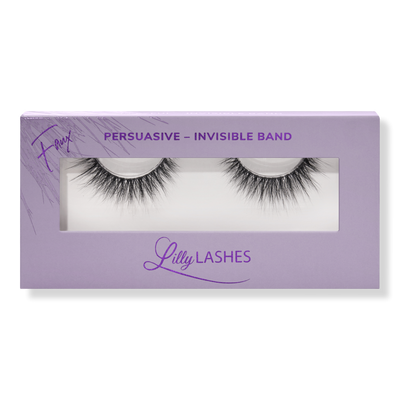 Lilly Lashes Persuasive 3D Faux Mink Sheer Band Lashes