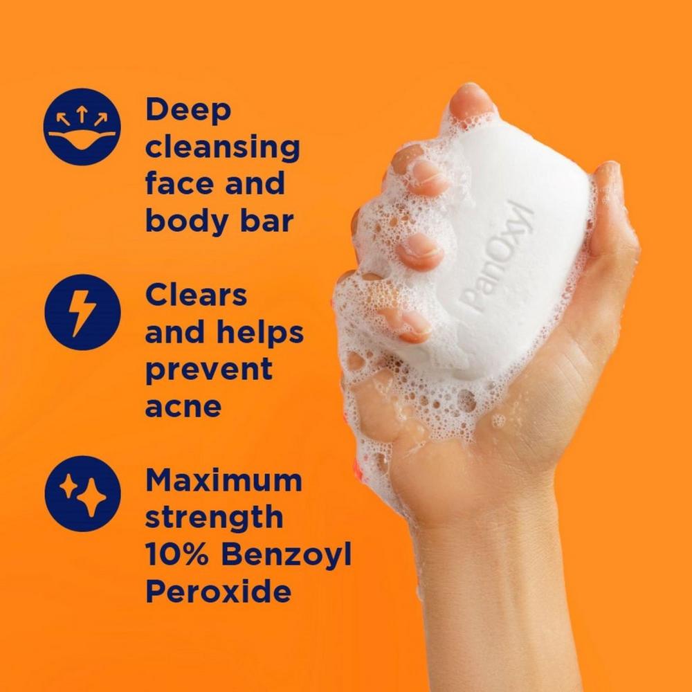 Acne Treatment Bar with 10% Benzoyl Peroxide