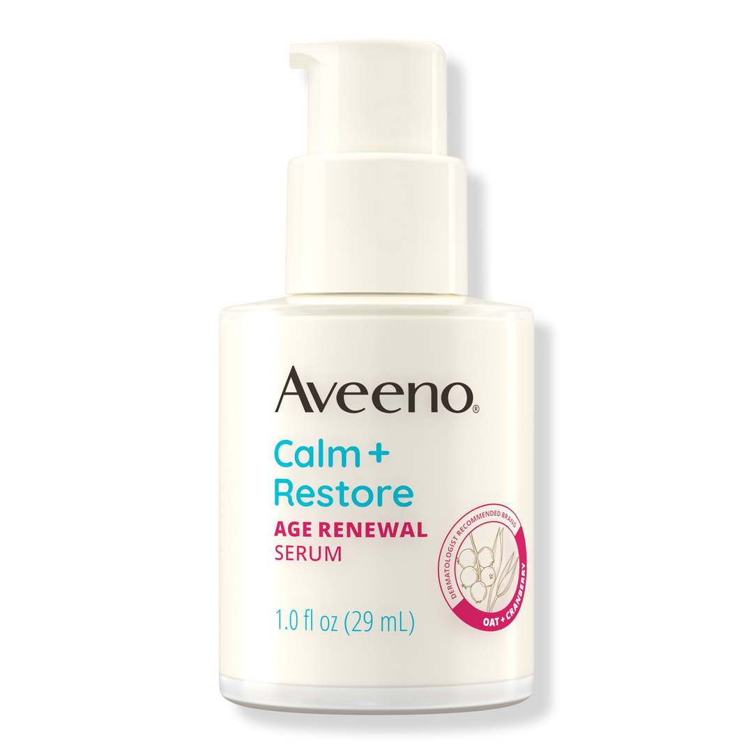 Aveeno Calm + Restore Age Renewal Serum for Sensitive Skin, Fragrance Free #1