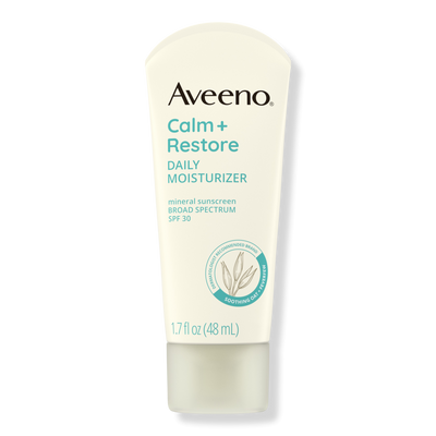 Aveeno Calm + Restore Daily Moisturizer Mineral Sunscreen with Broad Spectrum SPF 30