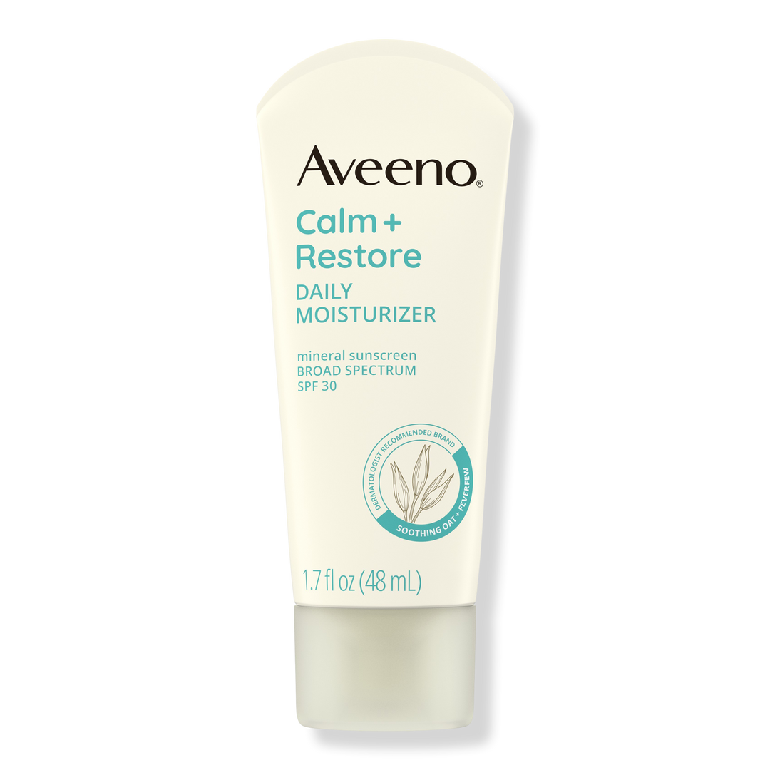 Aveeno Calm + Restore Daily Moisturizer Mineral Sunscreen with Broad Spectrum SPF 30 #1