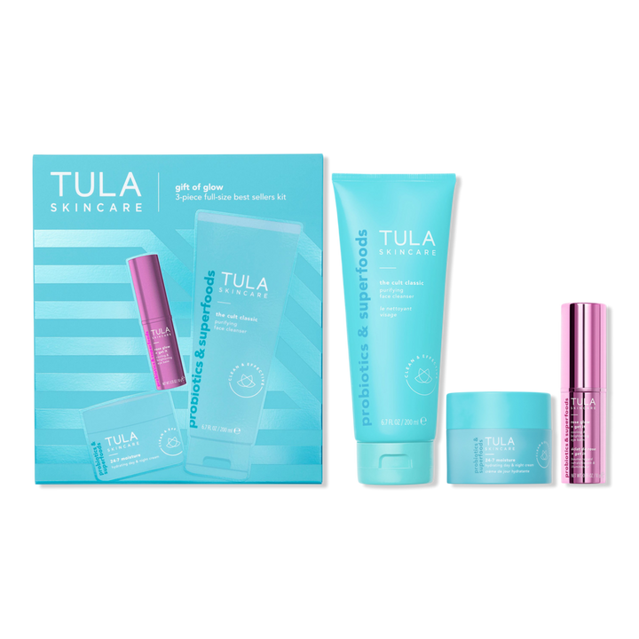 Tula Gift of Glow 3-Piece Full Size Bestsellers Kit #1