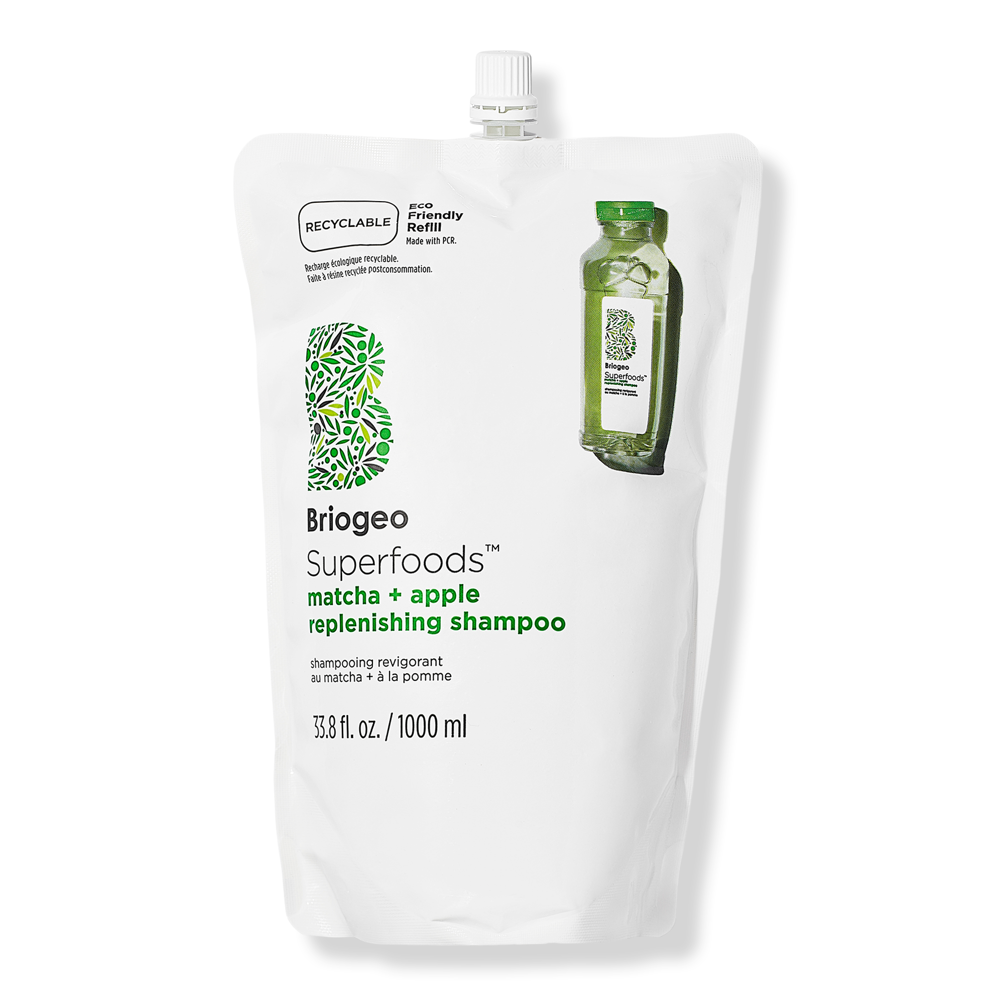 Briogeo Superfoods Matcha + Apple Replenishing Shampoo #1