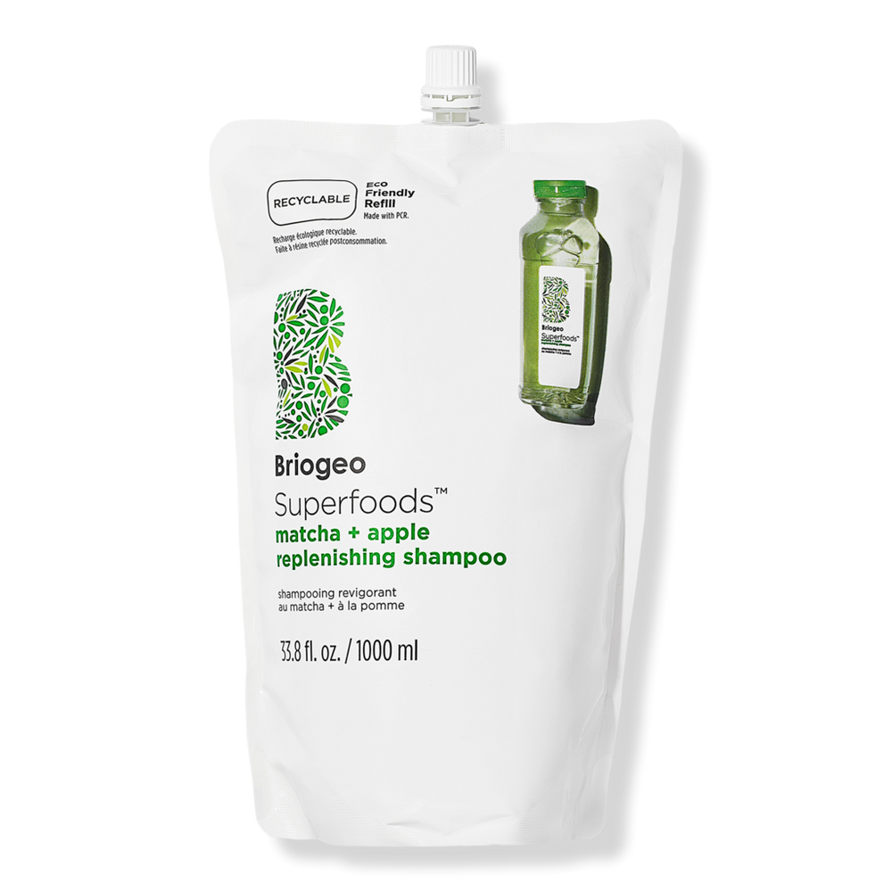 Briogeo Superfoods Matcha + Apple Replenishing Shampoo - 33.8 oz