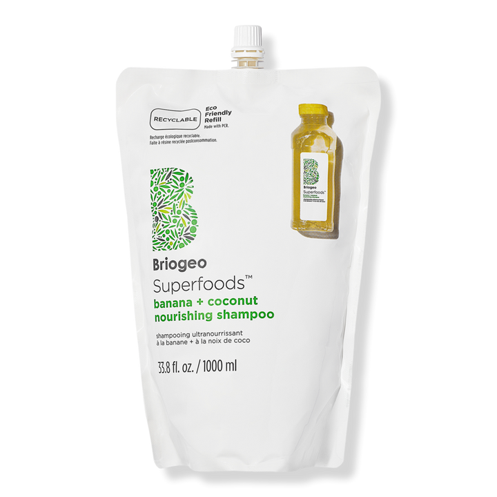Briogeo Superfoods Banana + Coconut Nourishing Shampoo 1