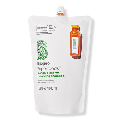 Briogeo Superfoods Mango + Cherry Oil Control & Balancing Shampoo