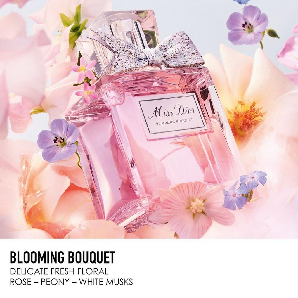 Miss Dior Blooming Bouquet by Christian Dior for Women 2 Piece Set  Includes: 3.4 oz Eau de Toilette Spray + 0.34 oz Travel Spray Refillable 