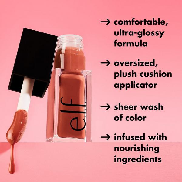 Aceite labial revitalizante con brillo 8