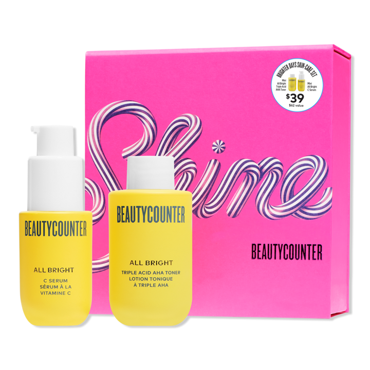 Beautycounter Brighter Days - Vitamin C + AHA Skincare Set #1