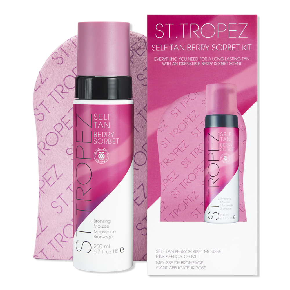 St Tropez Self Tan Berry Sorbet 2 Piece Kit