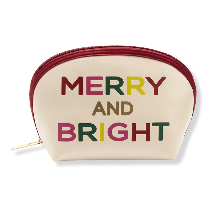 Tartan + Twine Merry & Bright Round Top Cosmetic Bag #1
