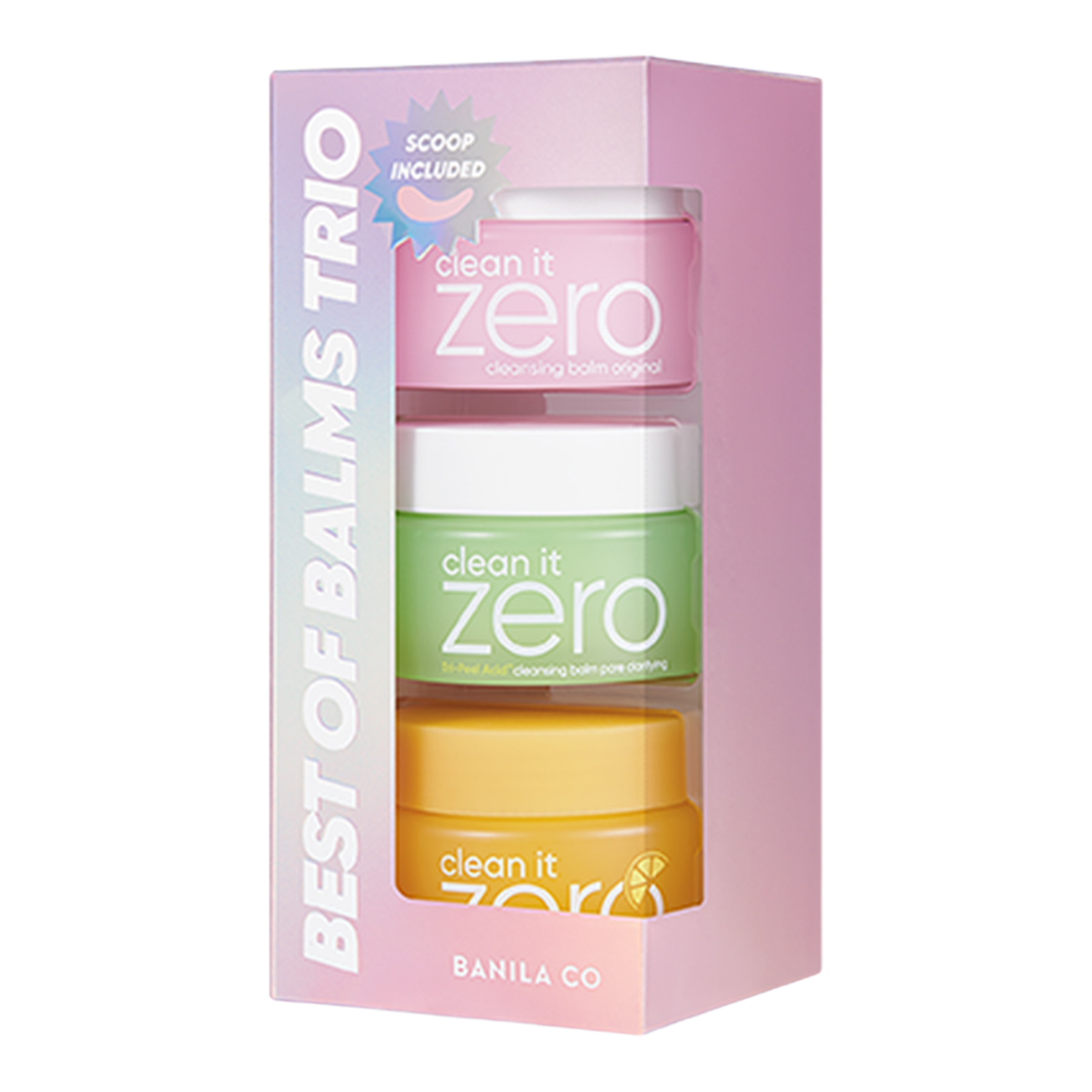 Clean it Zero Best of Balms Trio