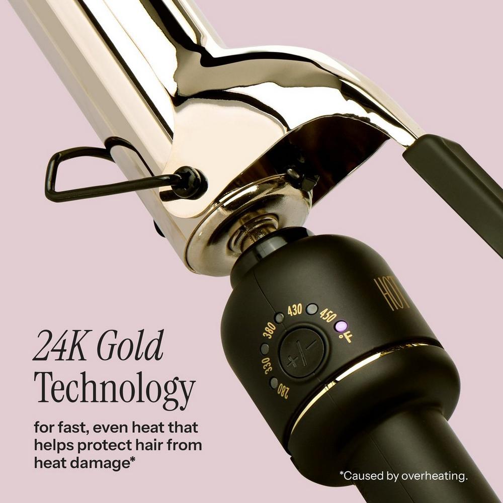 Pro Artist 24K Gold Collection Extended Barrel Curling Iron