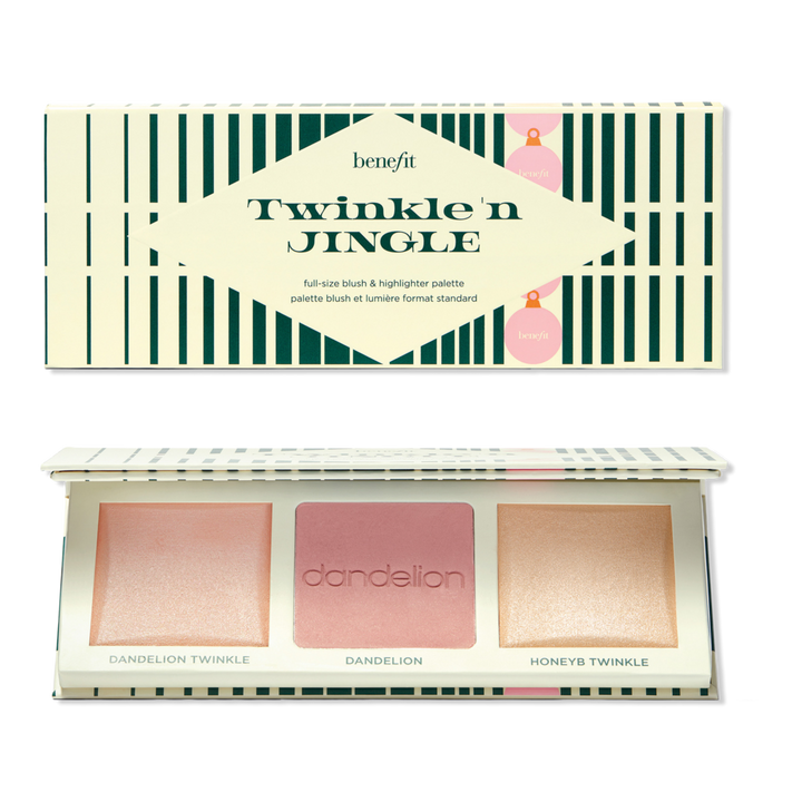 Benefit Cosmetics Twinkle 'n Jingle Full Size Blush & Highlighter Palette #1