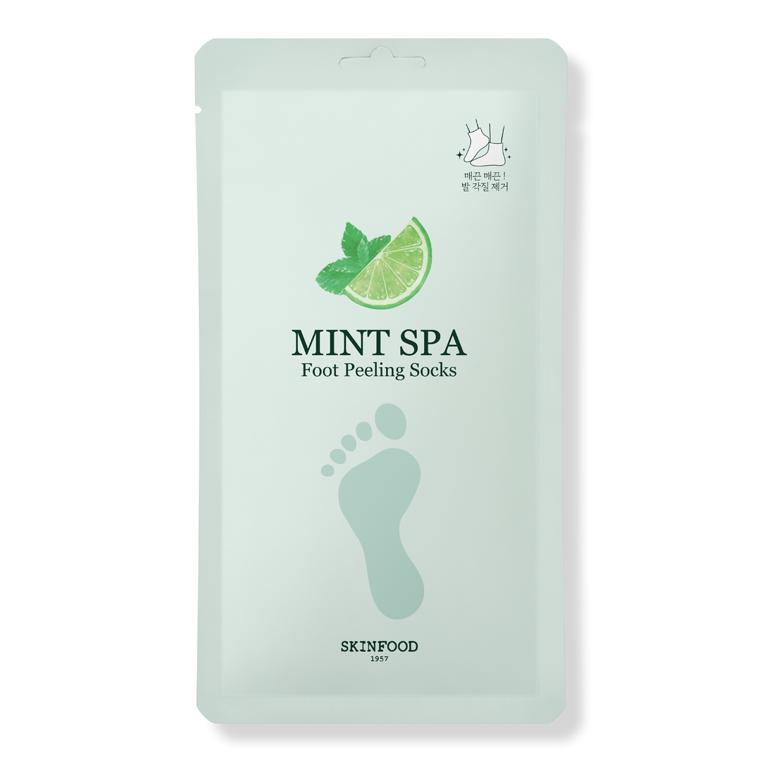 Skinfood Mint Spa Foot Peeling Socks #1