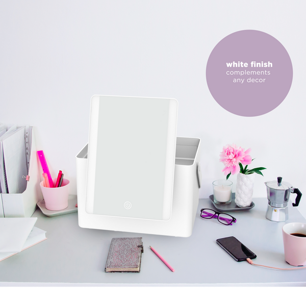 Conair LED-Lighted Mirror with Storage Box #7