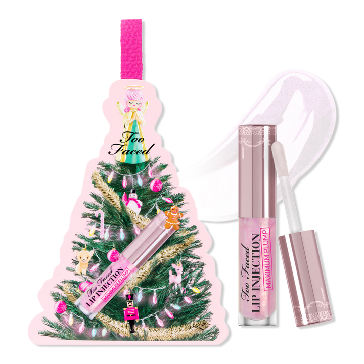 Too Faced Travel Size Lip Injection Maximum Plump Lip Gloss Ornament in Original Clear #1