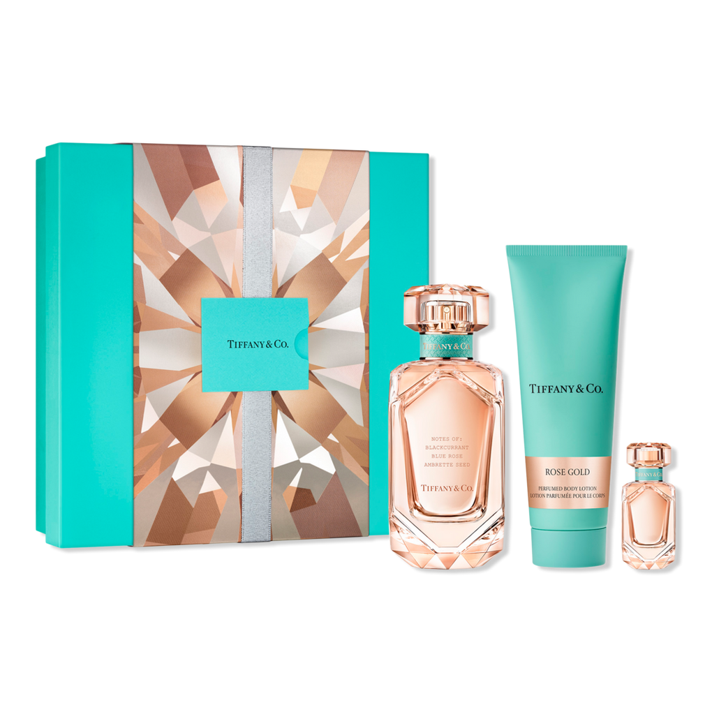 Tiffany Co. Rose Gold Eau de Parfum 3 Piece Gift Set