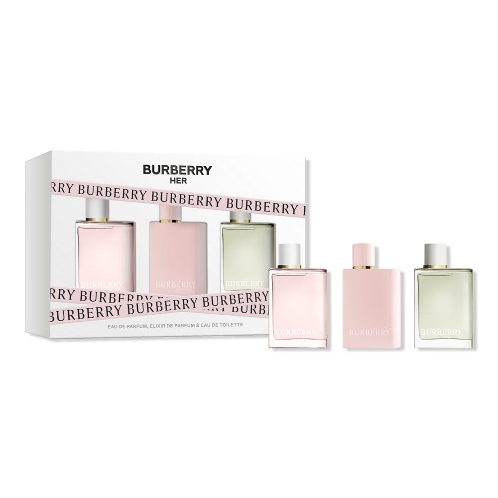 Burberry Mini Her Collection 3 Piece Gift Set In Multi