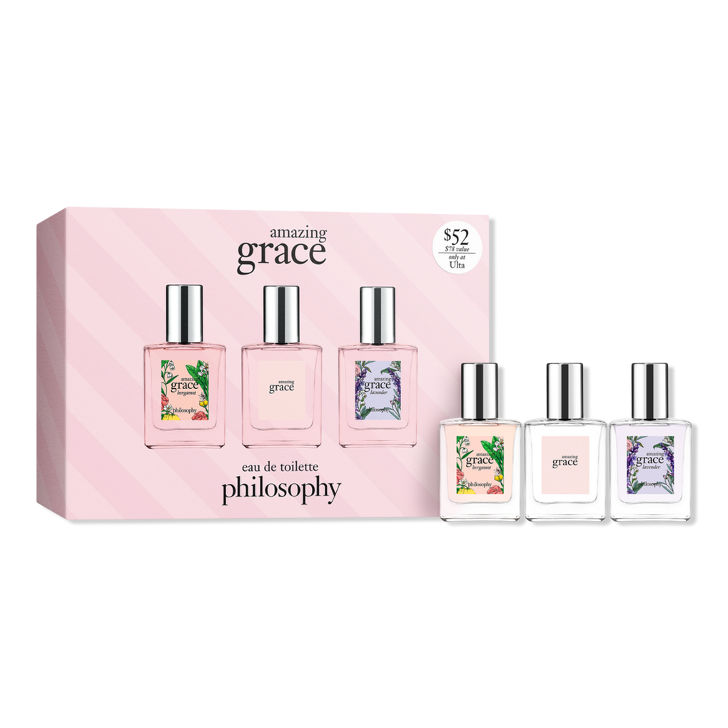 Philosophy Amazing Grace Twist 3 Piece Mini Gift Set