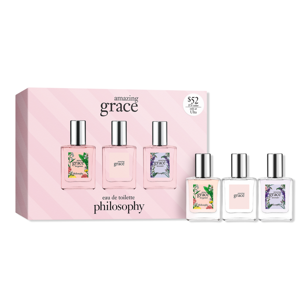 Amazing Grace Twist 3 Piece Mini Gift Set Philosophy Ulta Beauty