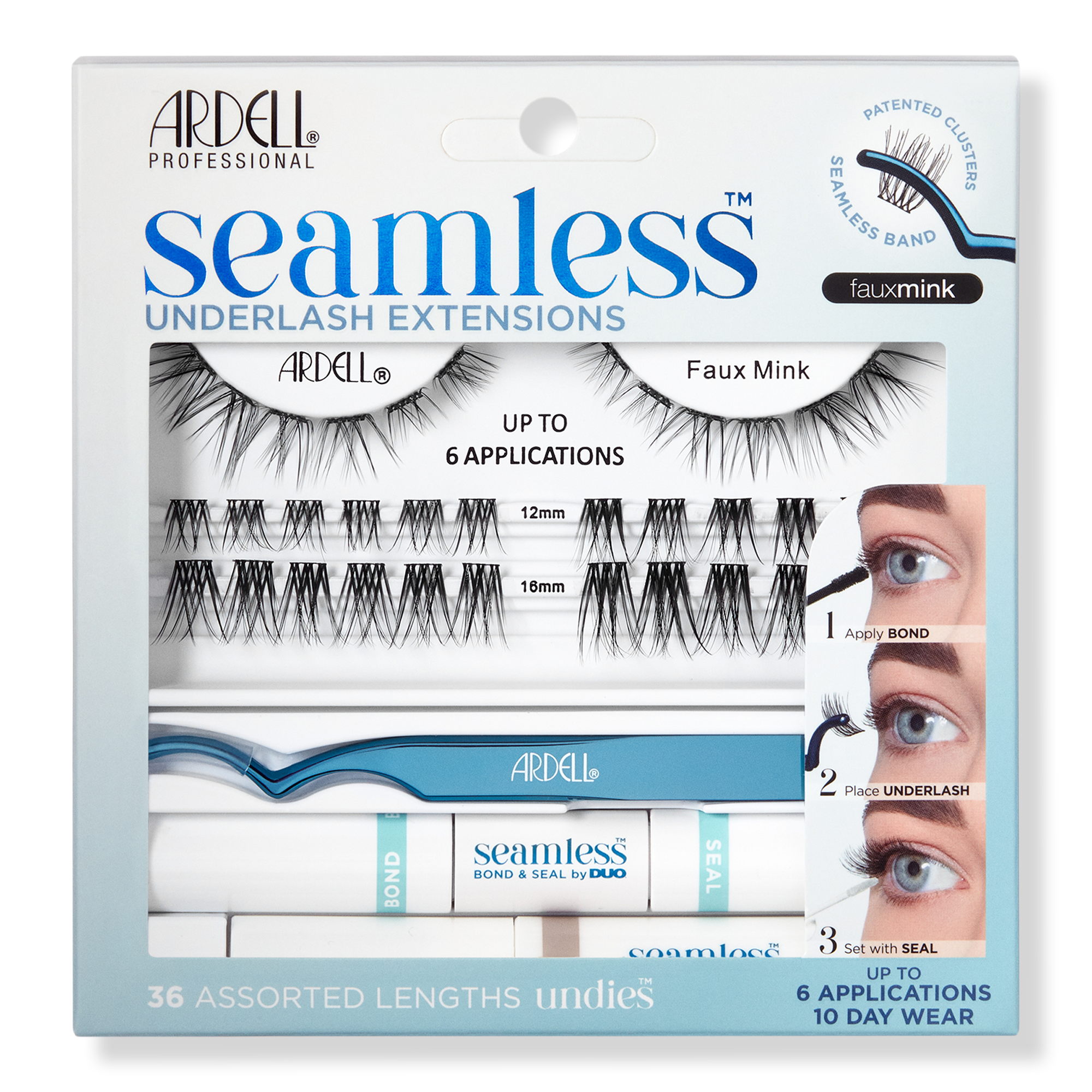 Ardell Seamless Underlash Extension Kit - Faux Mink #1