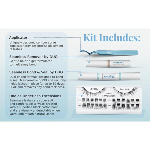 Ardell Seamless Underlash Extension Kit - Faux Mink #6