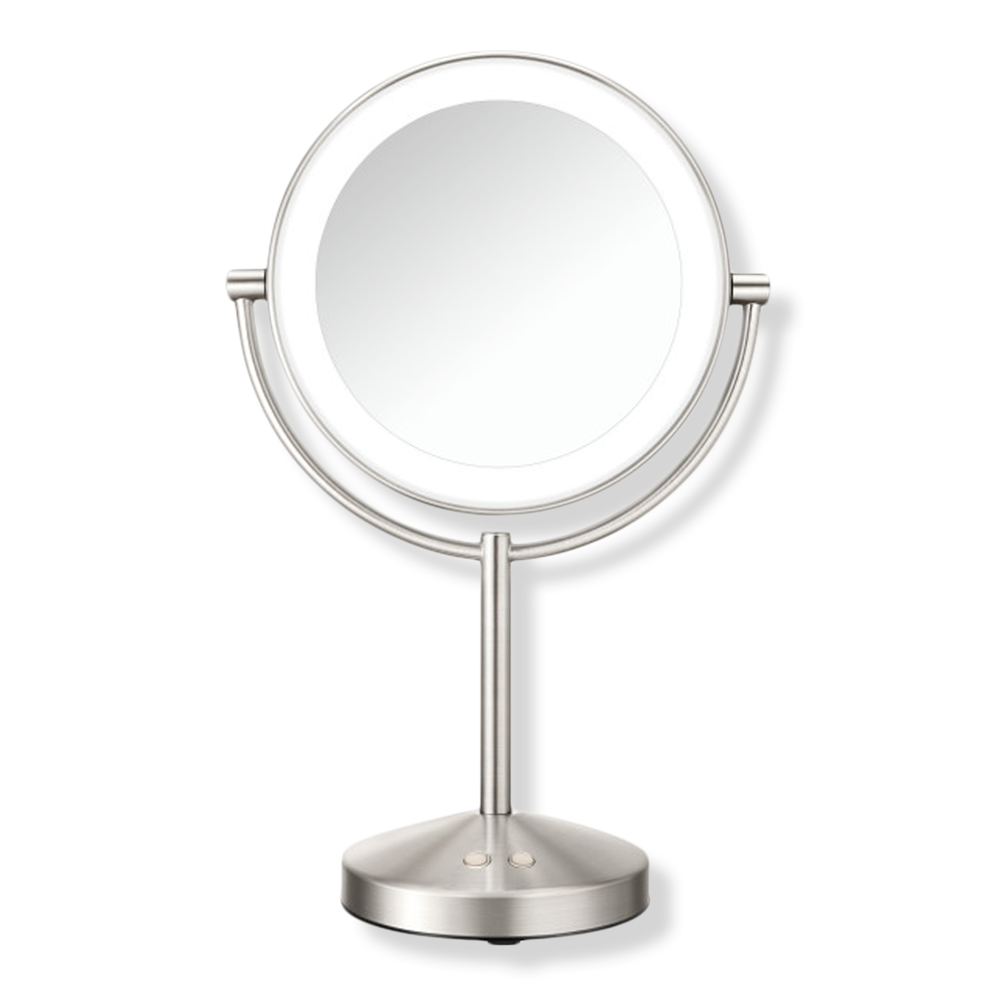 Conair Reflections 1x/10x LED Lighted Mirror Satin Nickel #1