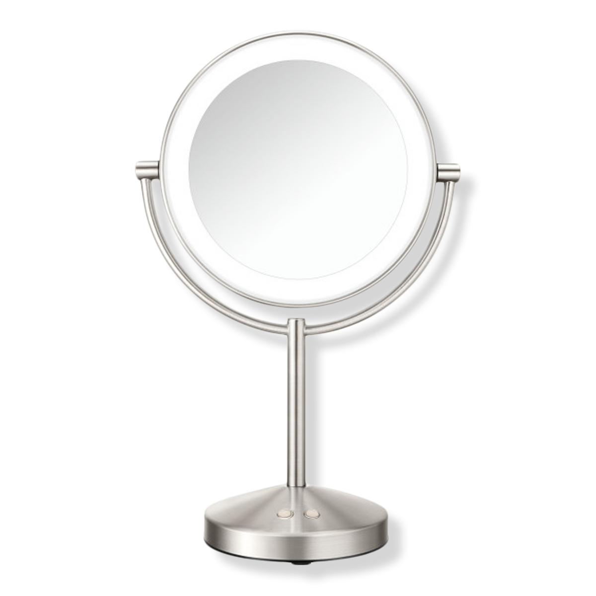 Makeup Mirror buy Conair® Variable Lighted 1X/10X Mirror in Satin Nickel