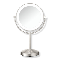 Reflections 1x/10x LED Lighted Mirror Satin Nickel
