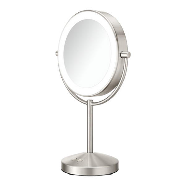 Conair Reflections 1x/10x LED Lighted Mirror Satin Nickel #2