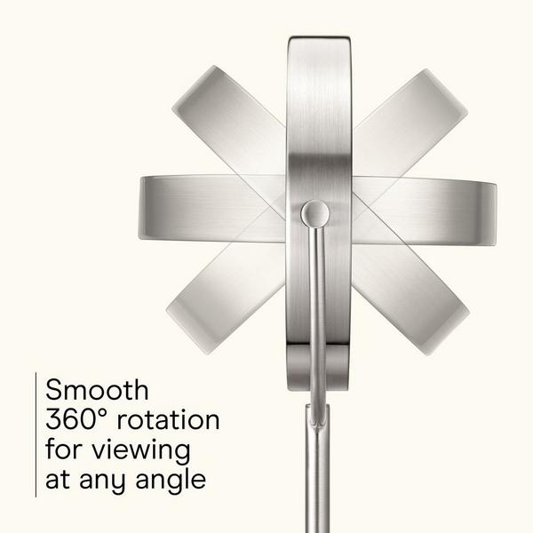 Conair Reflections 1x/10x LED Lighted Mirror Satin Nickel #6