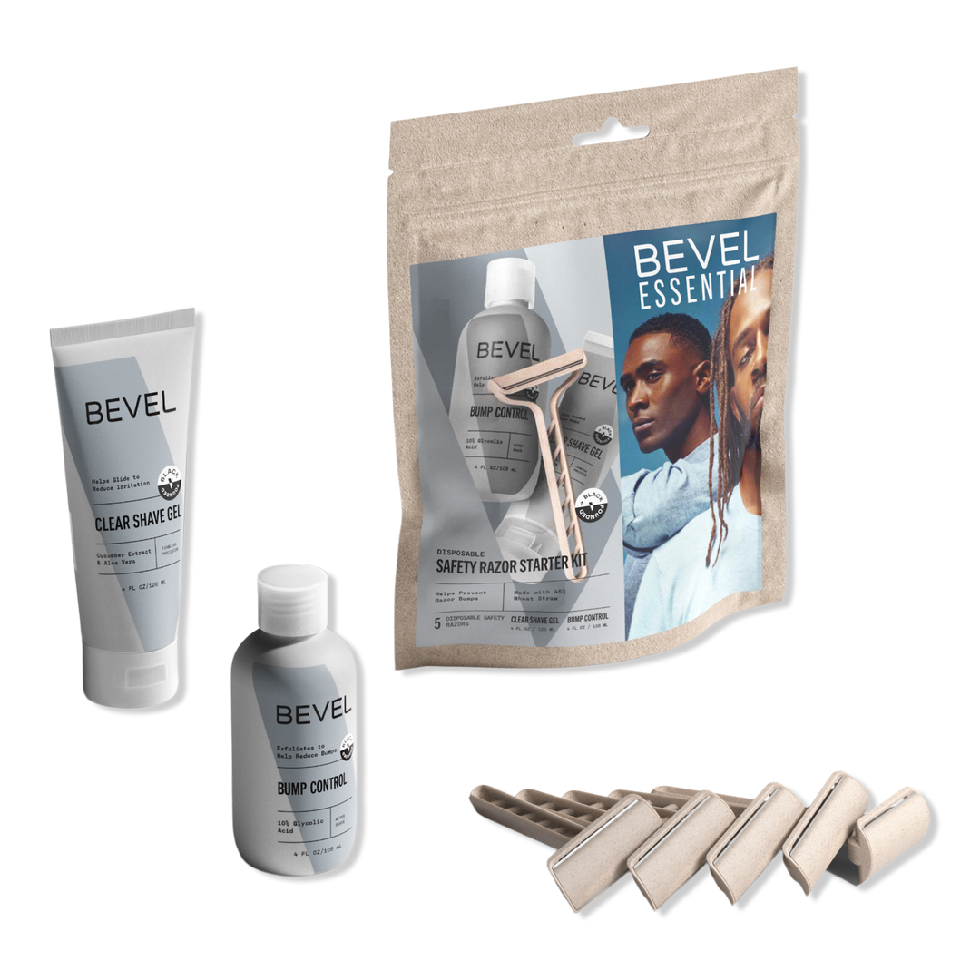 BEVEL Essential Disposable Safety Razor Starter Kit #1