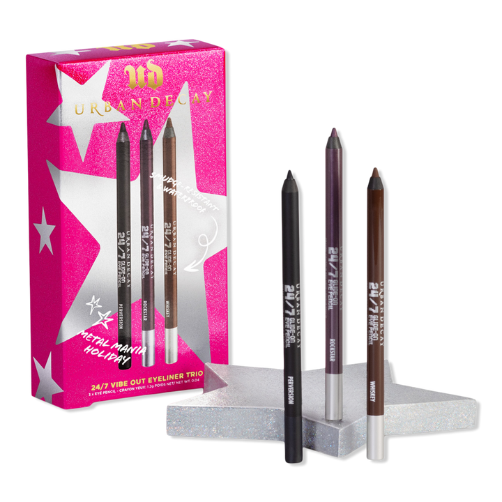 Urban Decay Cosmetics 24/7 Vibe Out Eyeliner Trio Holiday Makeup Set #1