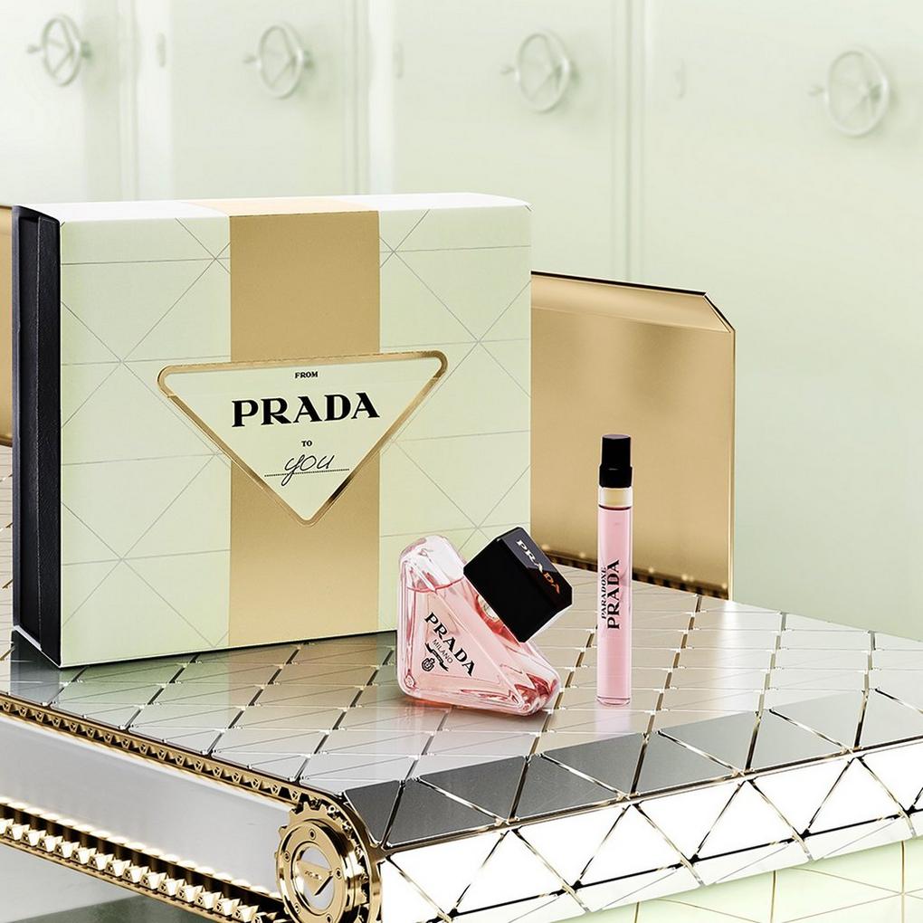 Prada amber 2025 gift sets