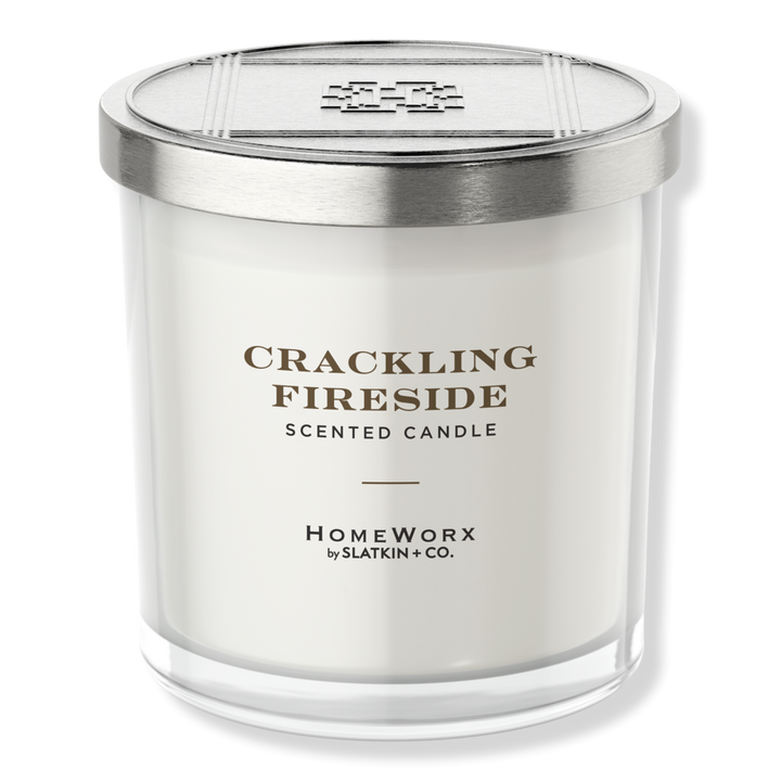 HomeWorx Crackling Fireside 3-Wick Scented Candle #1