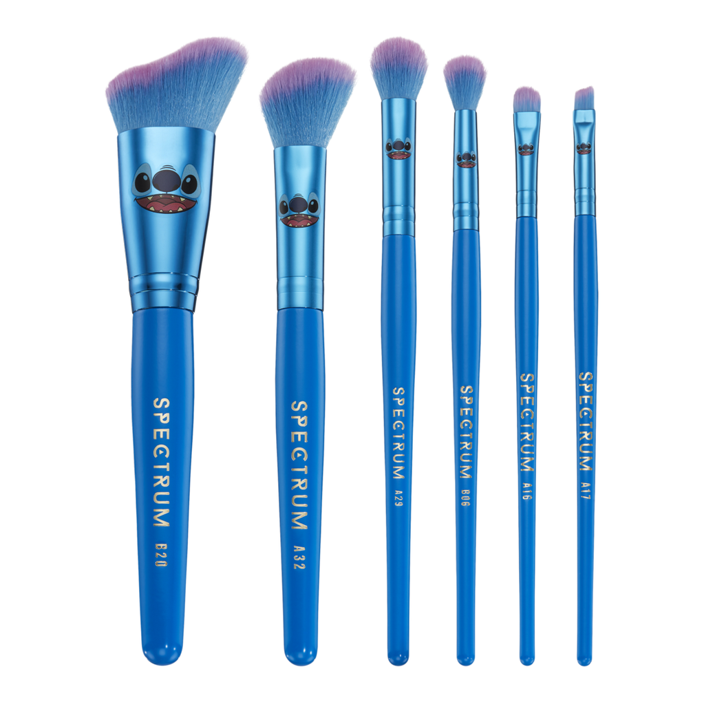 5 Pcs] Stitch Makeup Brush Set,Lilo and Stitch Gifts Cosmetic