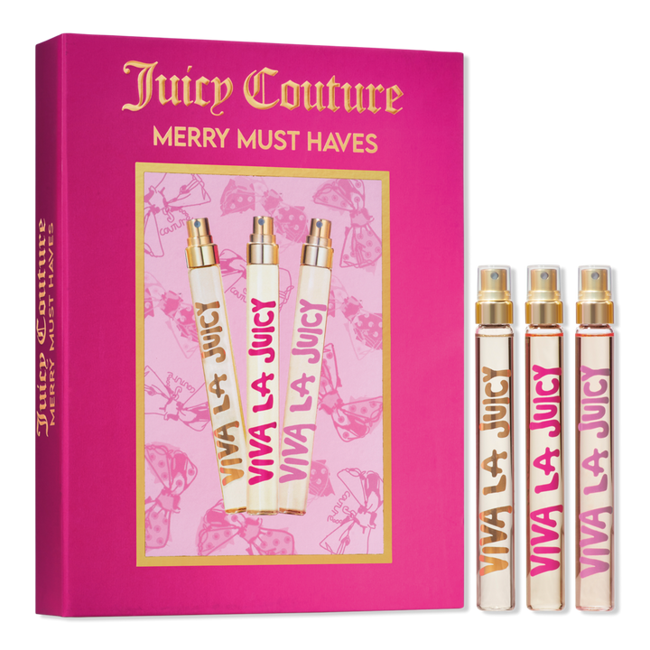 Juicy Couture Viva La Juicy 3 Piece Fragrance Travel Gift Set #1