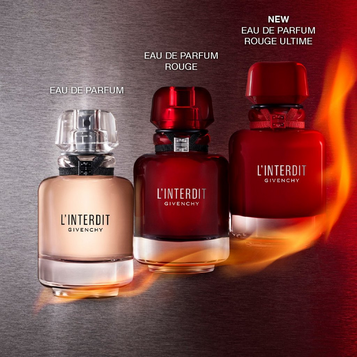 Givenchy L Interdit Rouge Ultime a new fragrance for women DUA