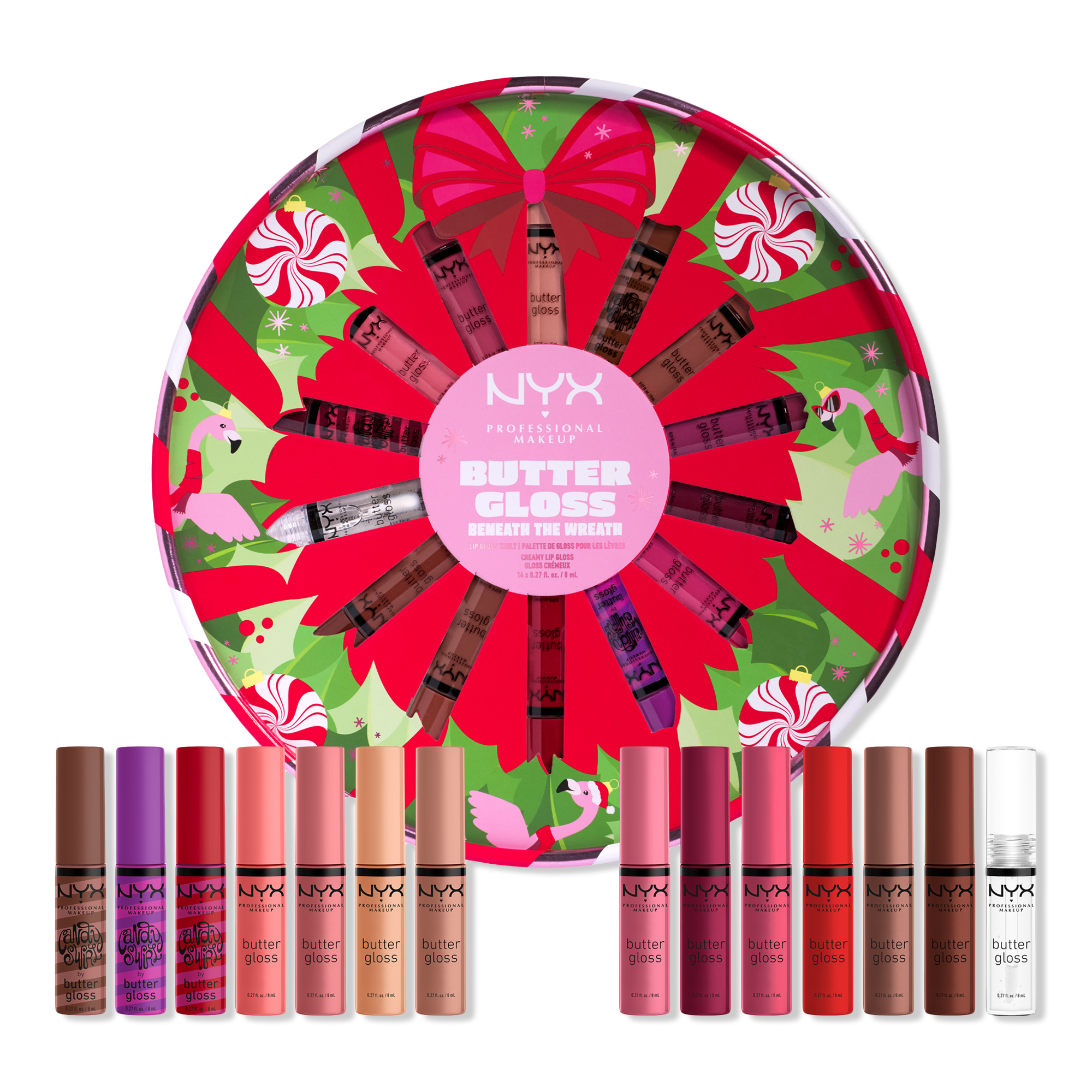 Limited Edition Butter Gloss Beneath The Wreath Lip Gloss Holiday Gift Set