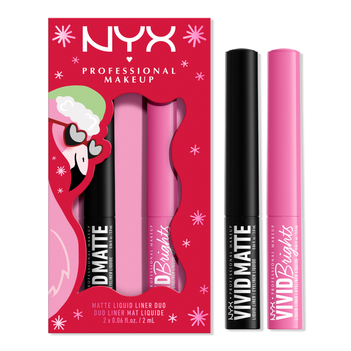 NYX Professional Makeup Limited Edition Vivid Liner Duo Holiday Gift Set #1
