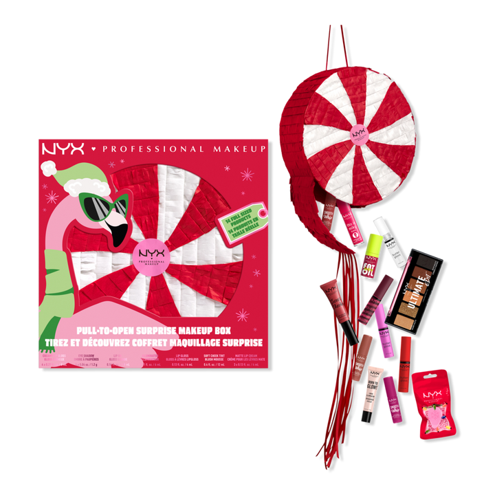 NYX Professional Makeup Limited Edition Pull to Sleigh Surprise Makeup Holiday Gift Set #1